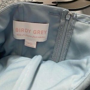 Dusty Blue Birdy Grey Bridesmaid Dress